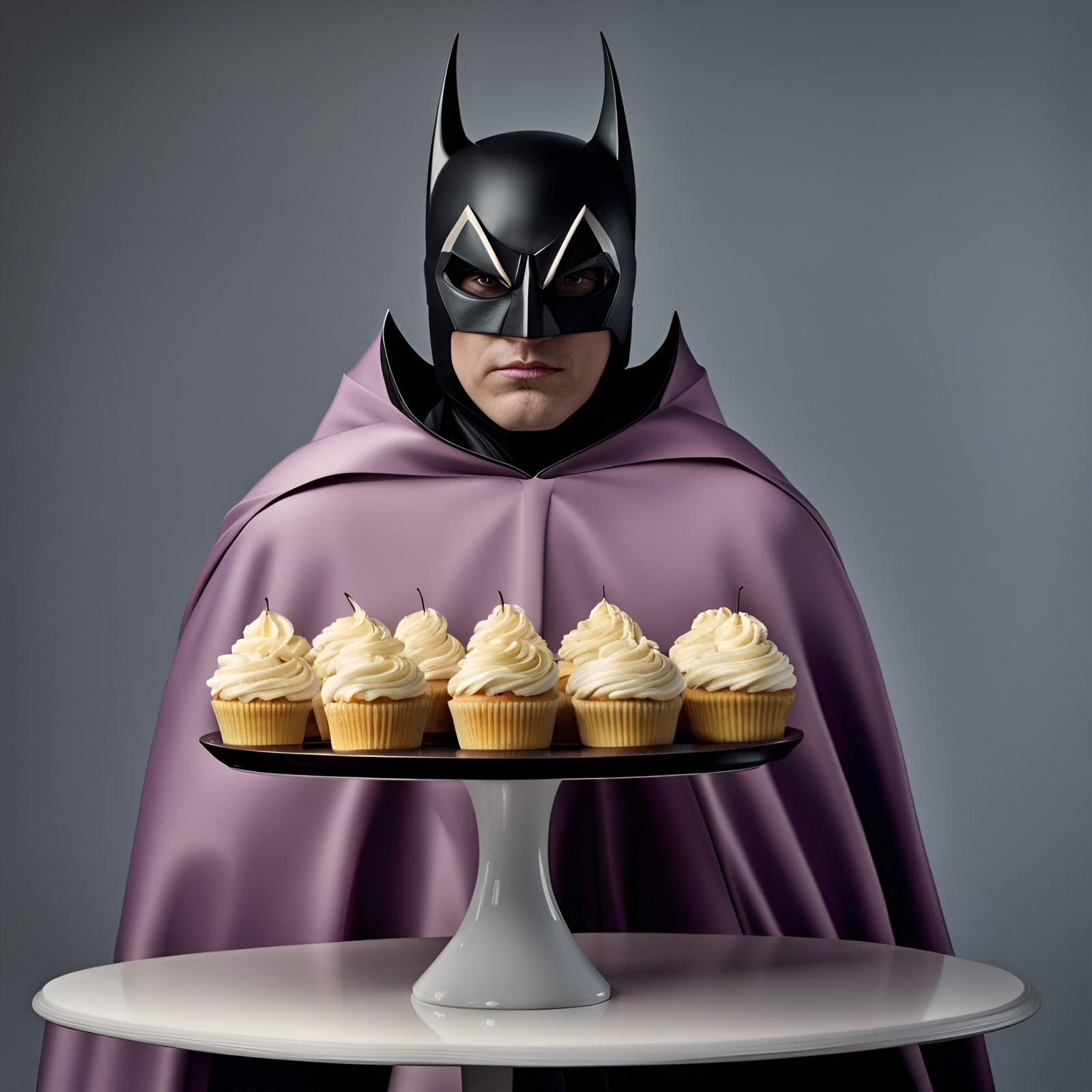 'The Batman' loves Baking Cupcakes