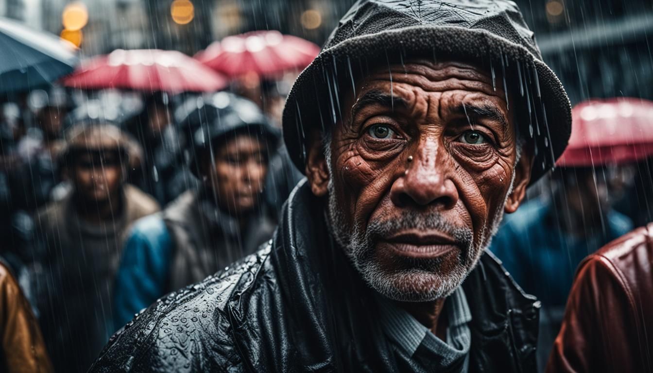 Rainy New York Street Scene in 8K