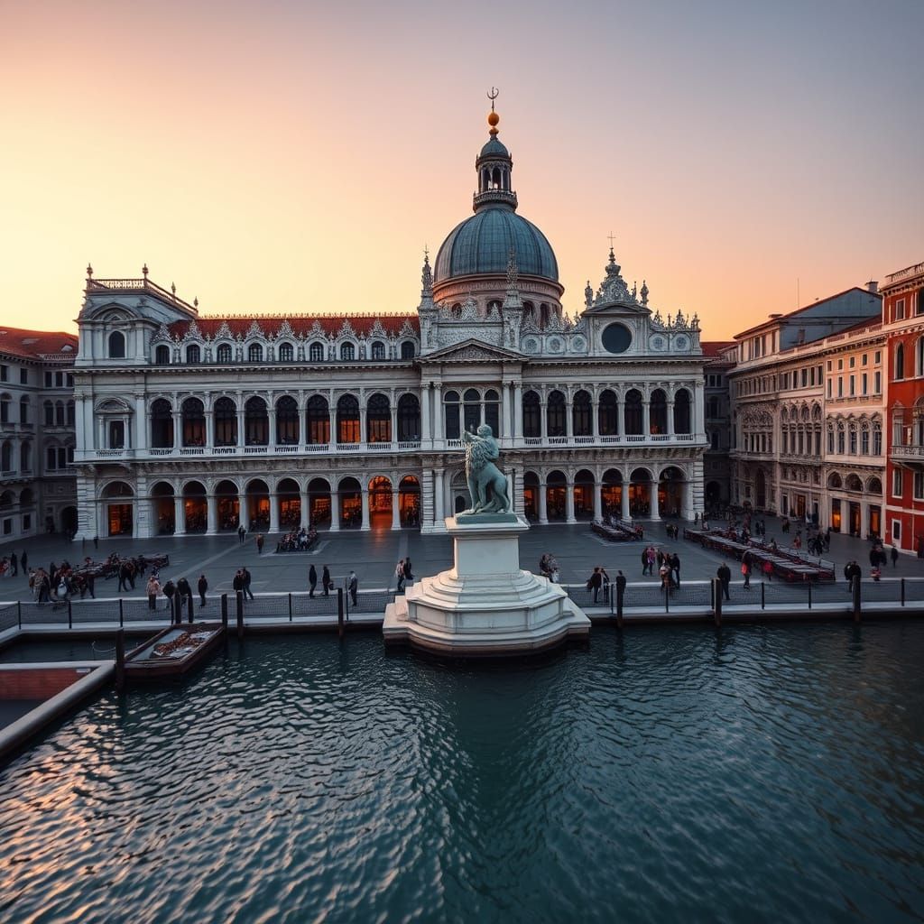 Venice Sunrise at Doge's Palace