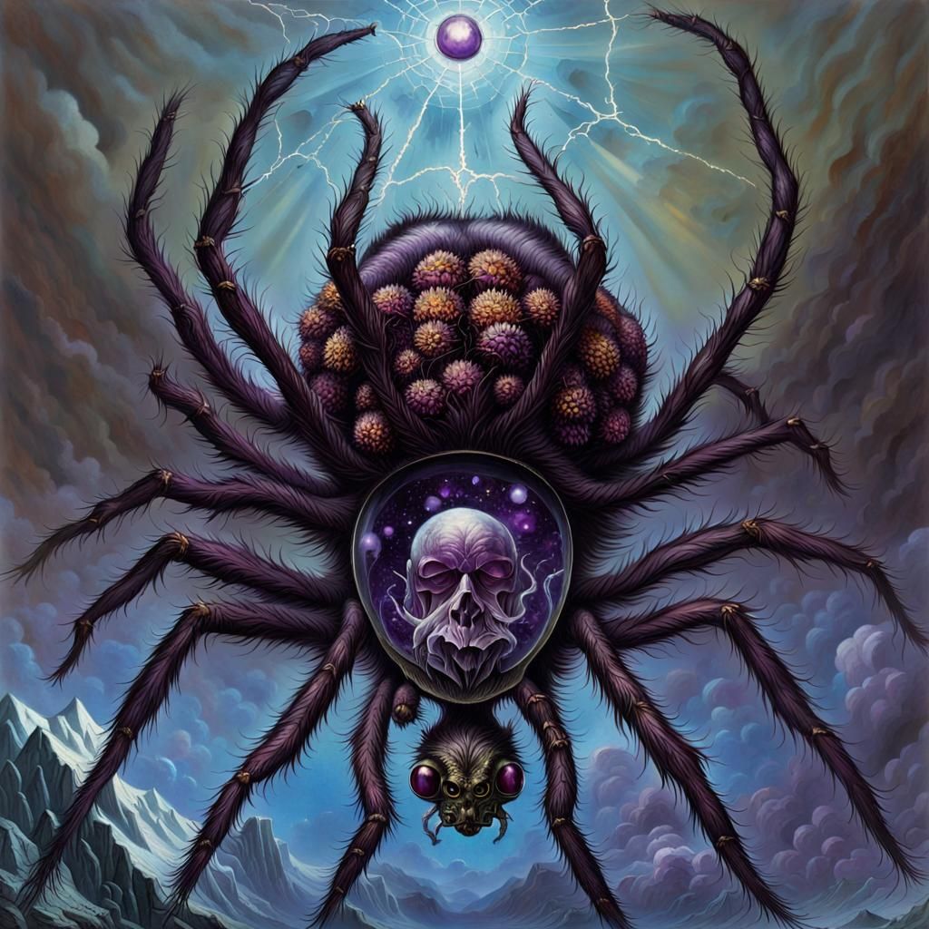Acheronian Arachnid with Antique Aura