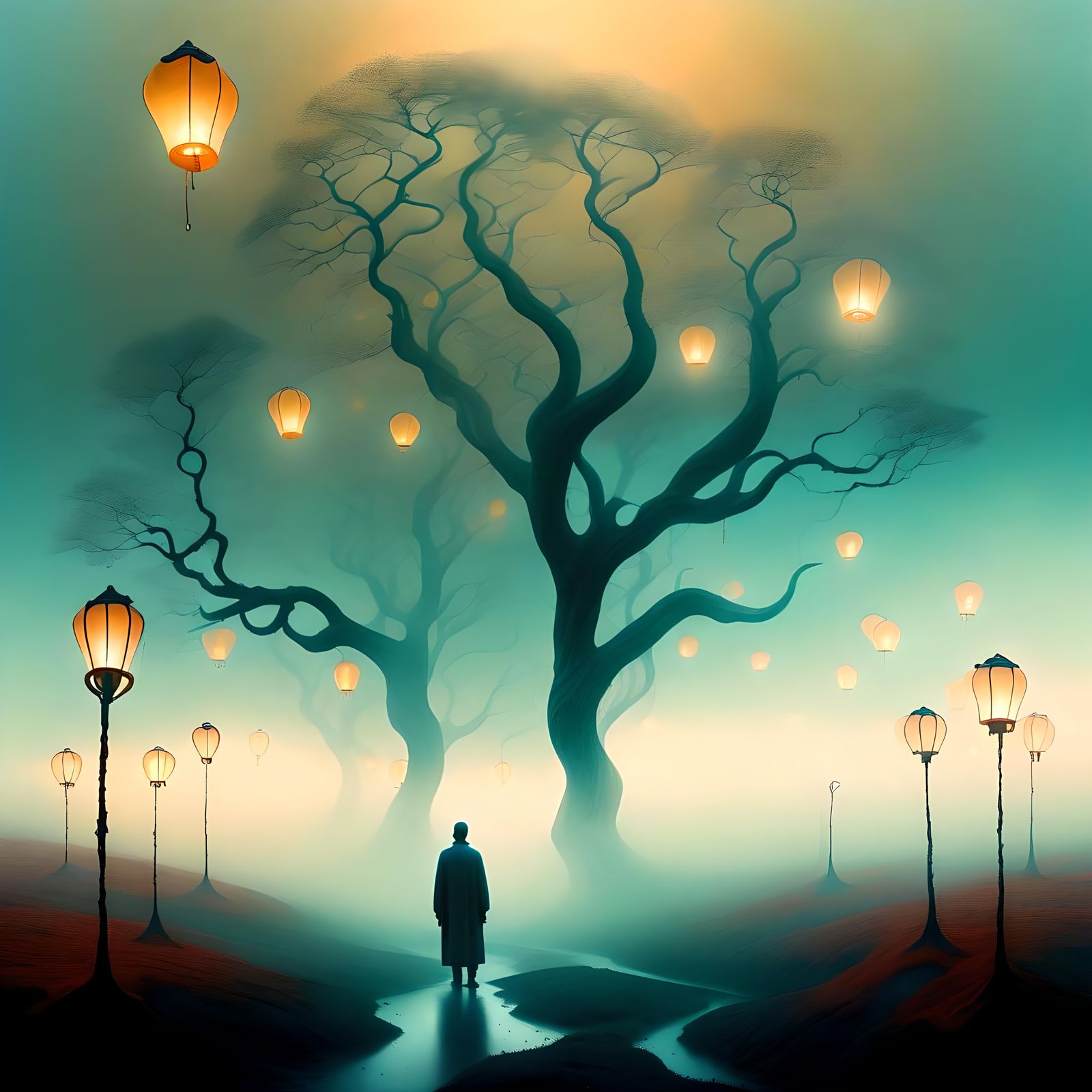 Monochromatic Abstract Inner World