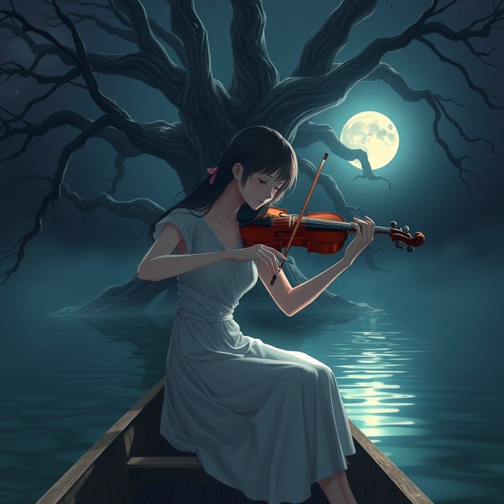 Mystical Moonlit Serenade