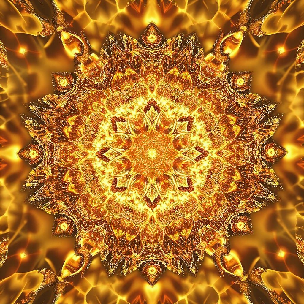 Fractal Life Forms Emerge in Vibrant Colors