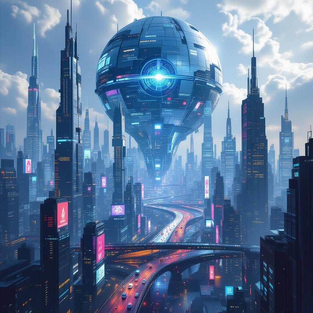 Futuristic City: Love and Corruption in a Dystopian Eternity