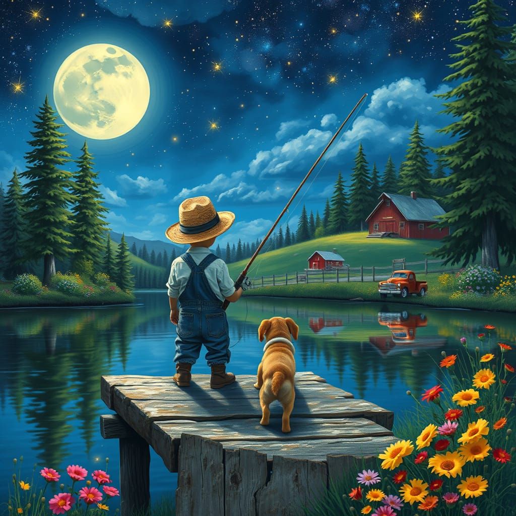 "Take a kid fishing, you'll be glad that you did."