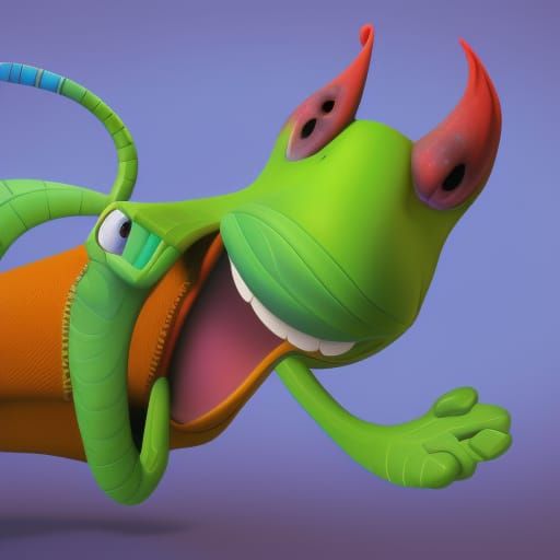 Banak Character Concept Art in Pixar Style