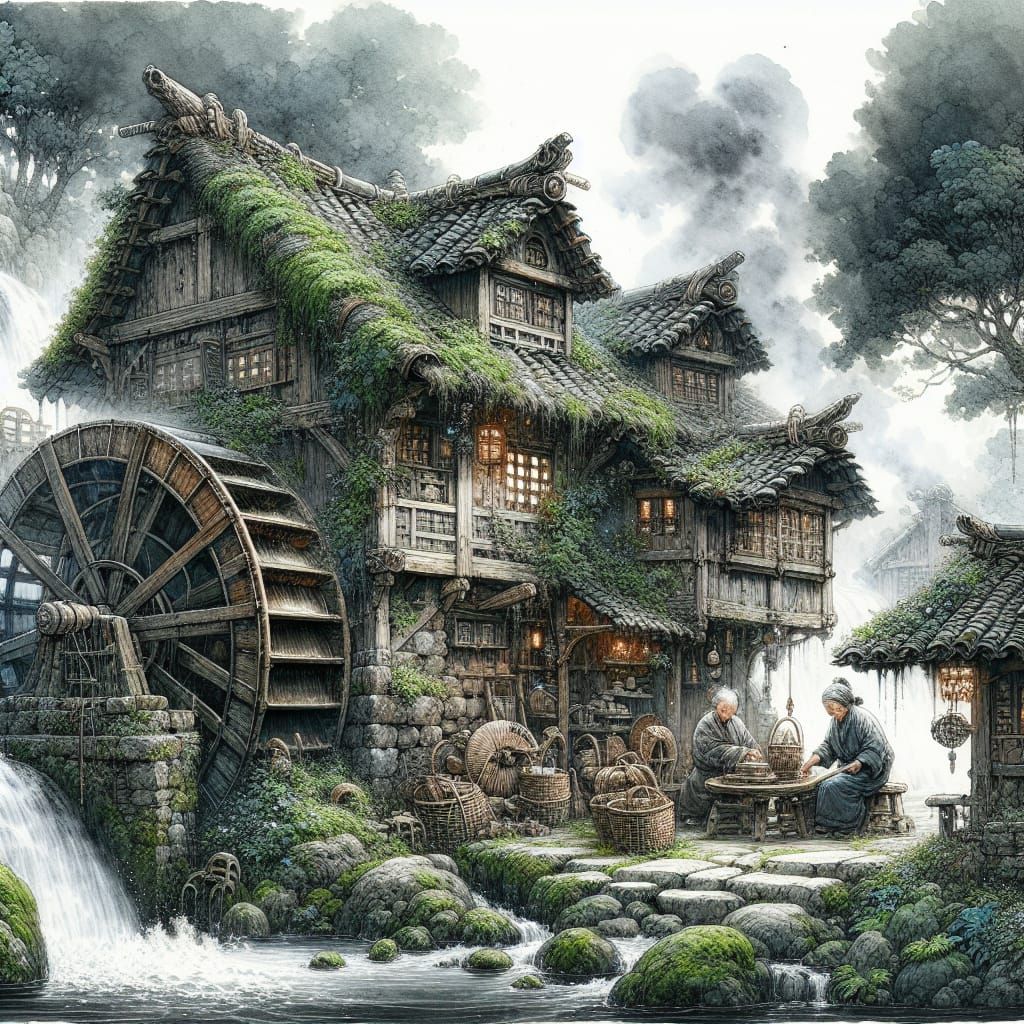 Whimsical Cottage in Fantasy Village