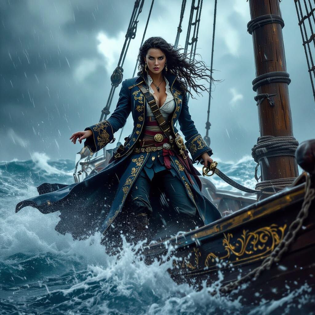 Pirate Queen Roxanne the Raven