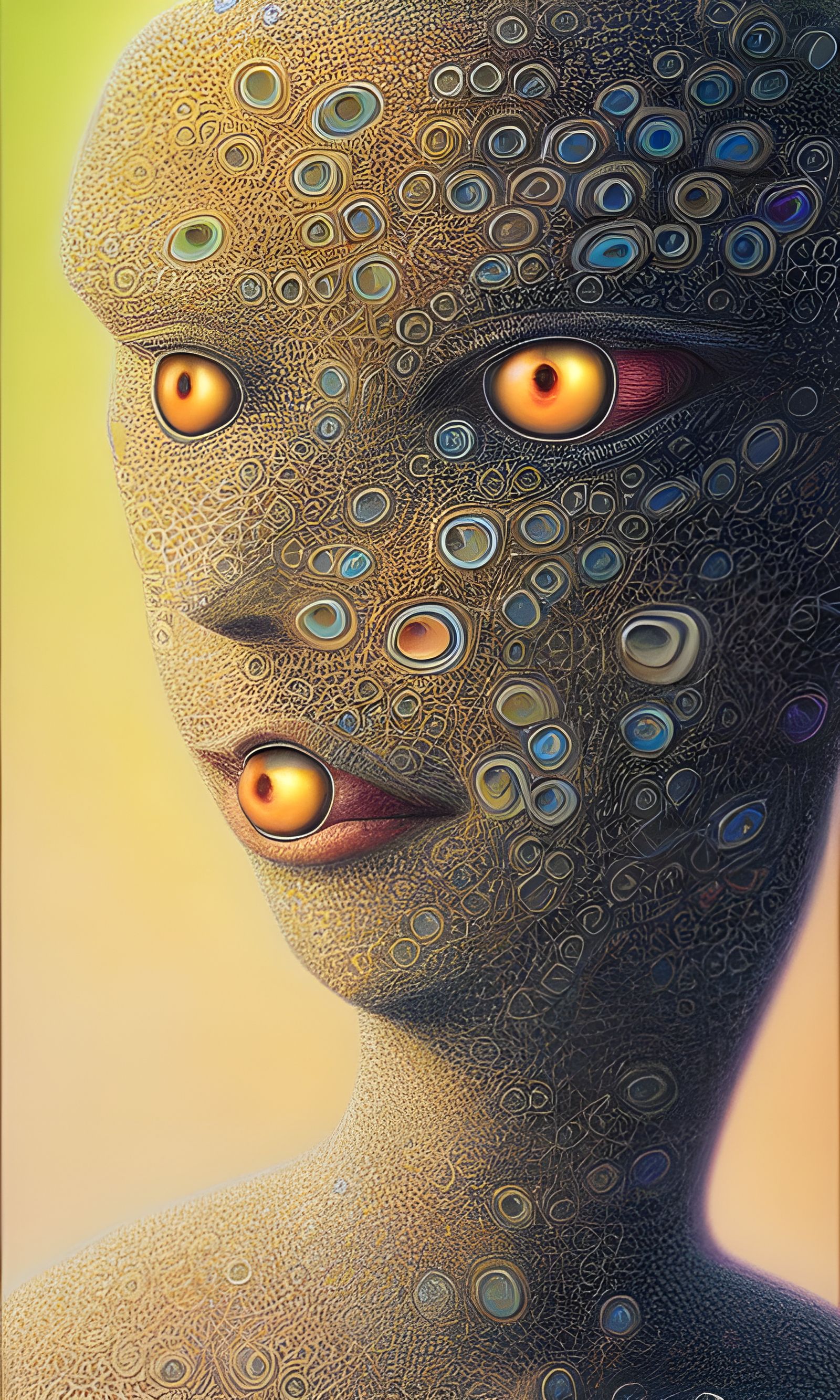 Goddess of Knowledge and Invention Portrait