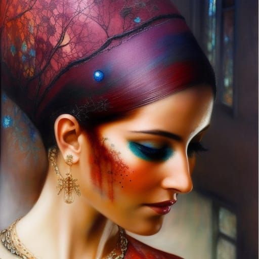 Surreal Biological Forms in Dramatic Light