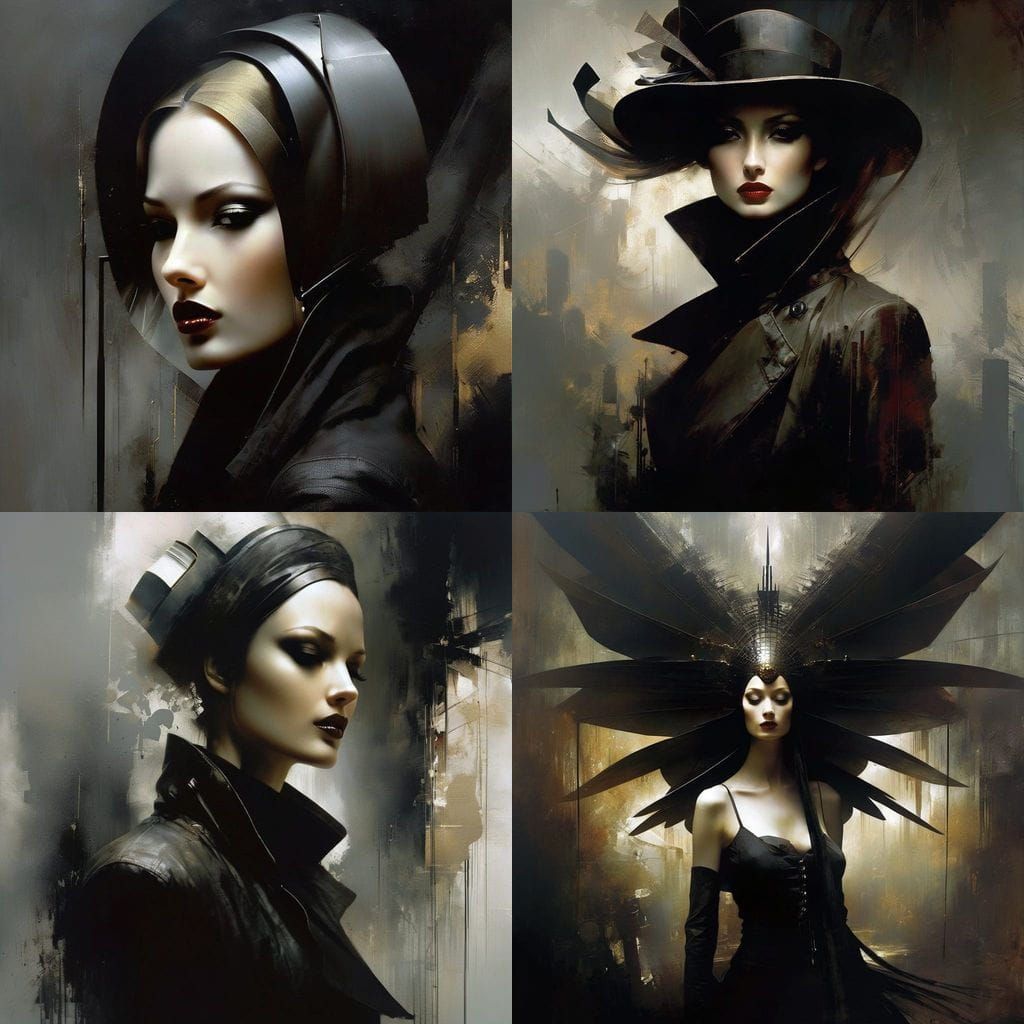 Polish Realist Painting in Bold Brushstrokes