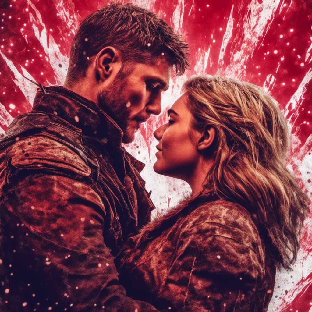 Jensen Ackles and Florence Pugh Hugging: Hyperreal Photo