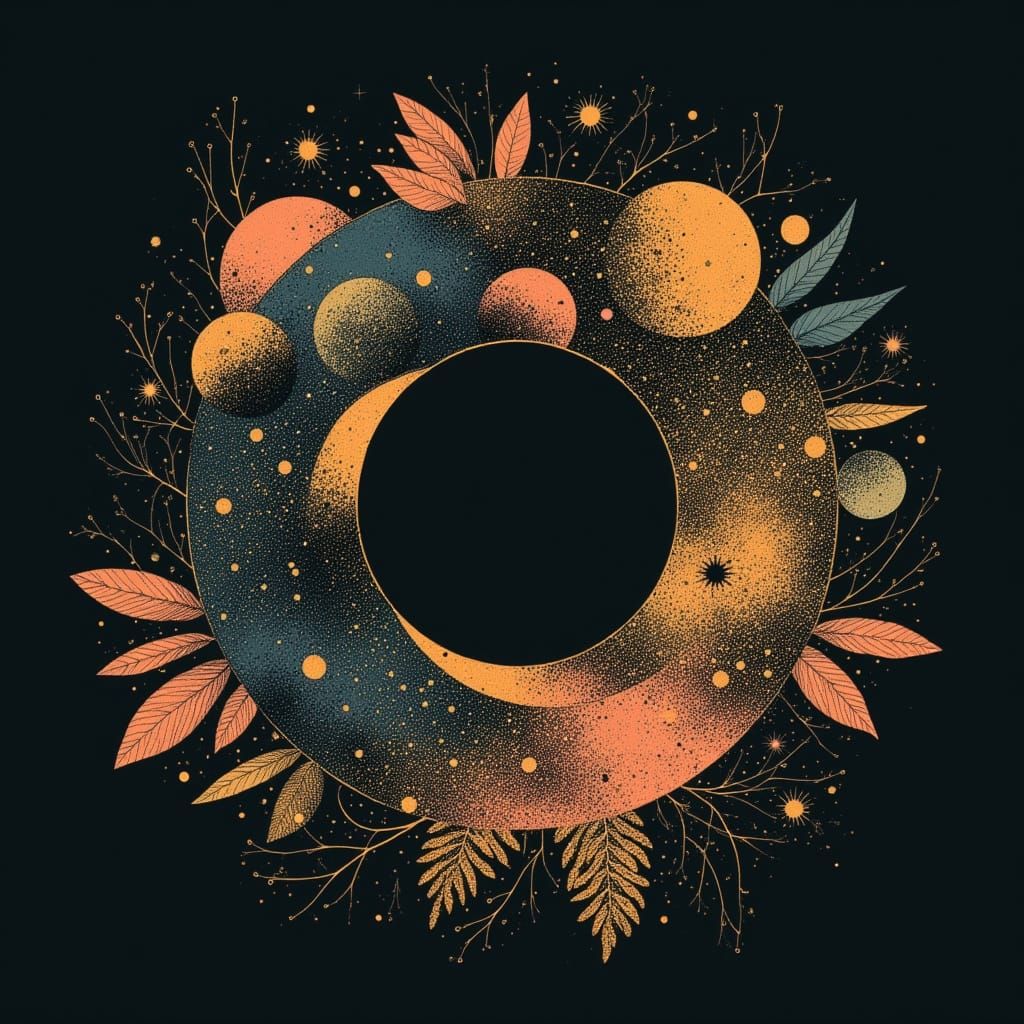 Surreal Dreamscapes in Minimalist Digital Art