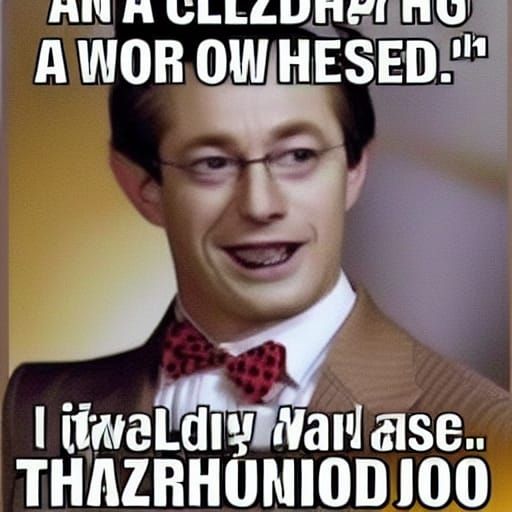 AI Generated Meme Concept