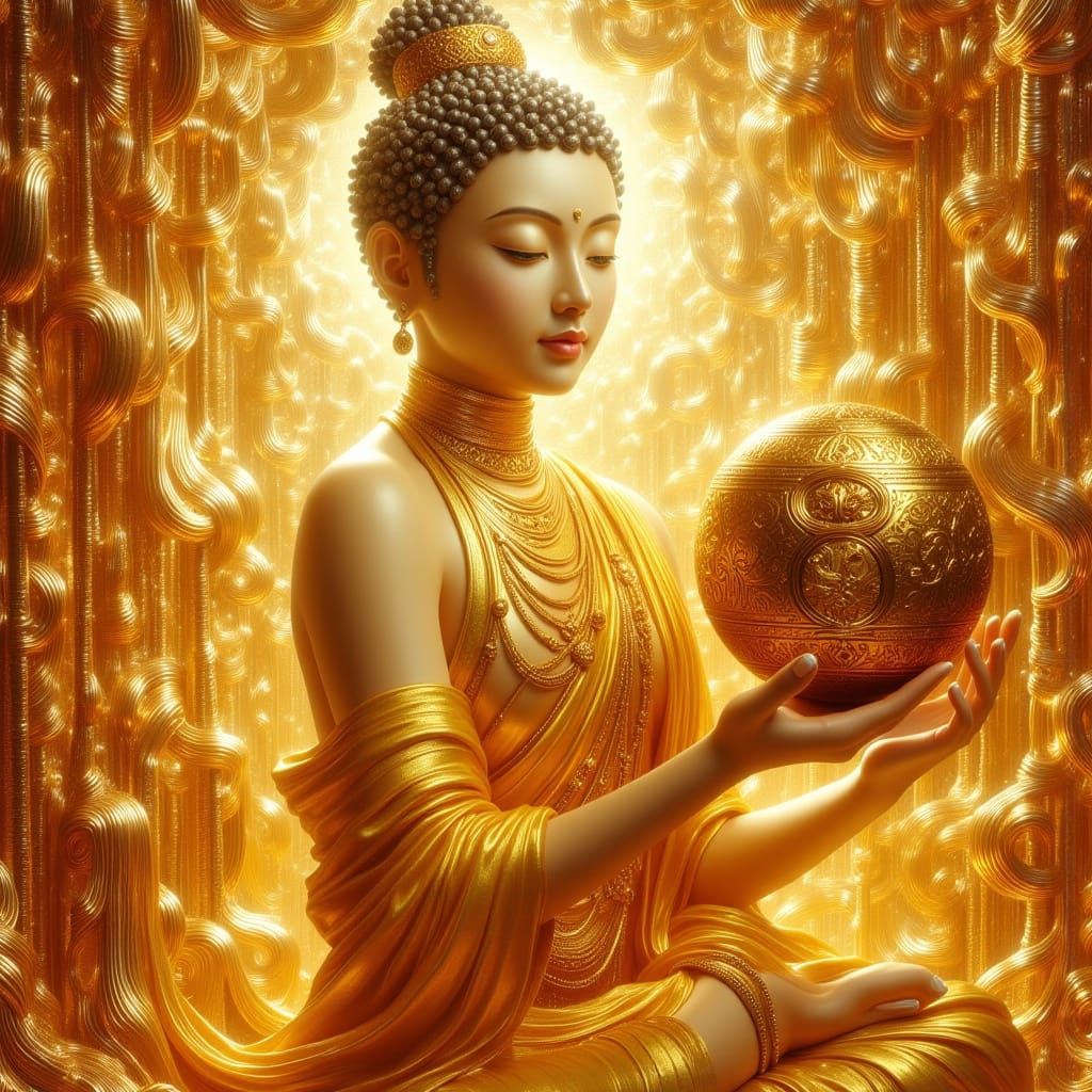 Buddha Embracing Prosperity and Infinity
