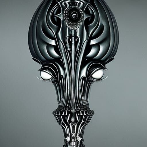 Surreal Eye Concept Art in Dark Fantasy Style