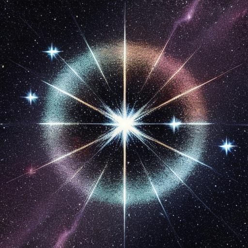 Sparkling Abstract Design Generated by AI