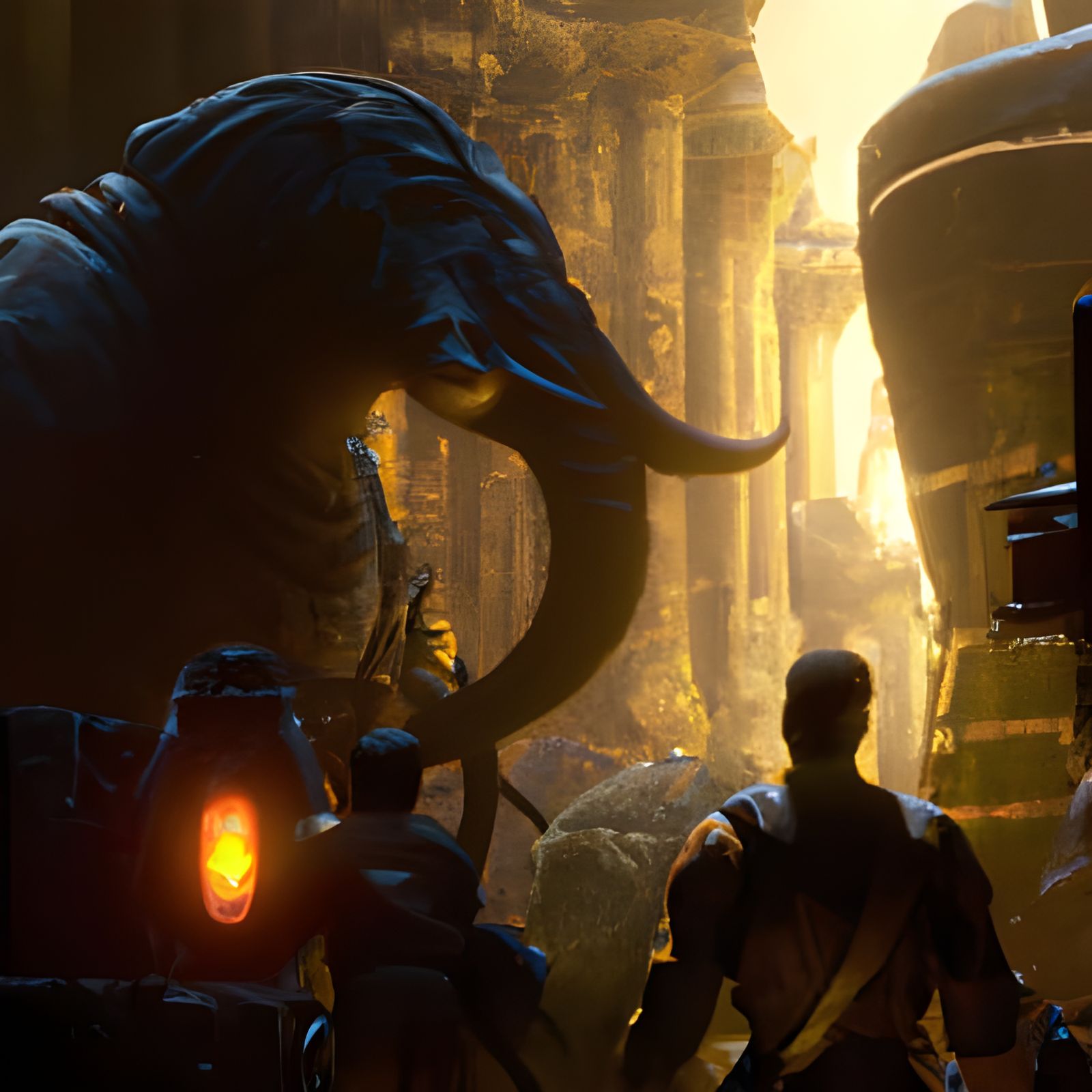 Raiders of the Lost Ark: Dark Fantasy Concept Art