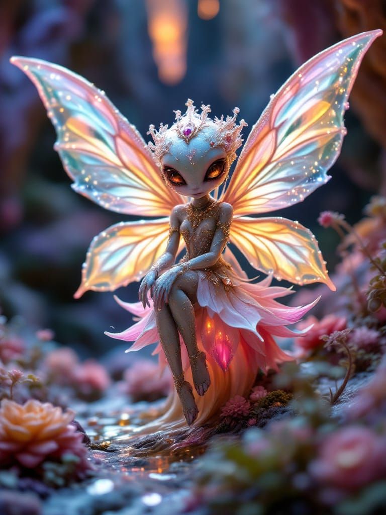 Steampunk Fairy Alien at Speleothem Dress-Up Party