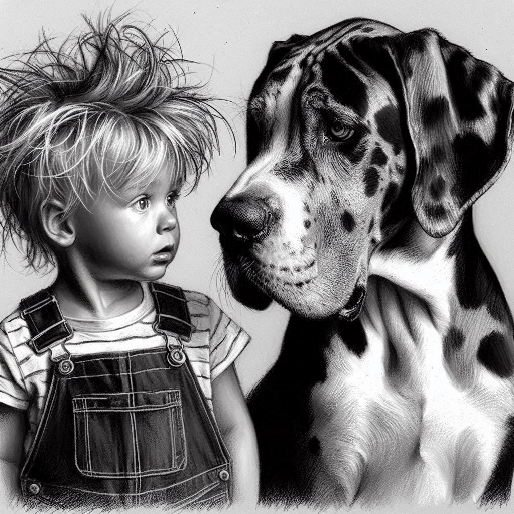 Simple Charcoal Drawing