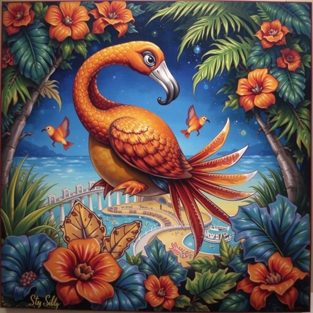 AI Generated Image of Paradise