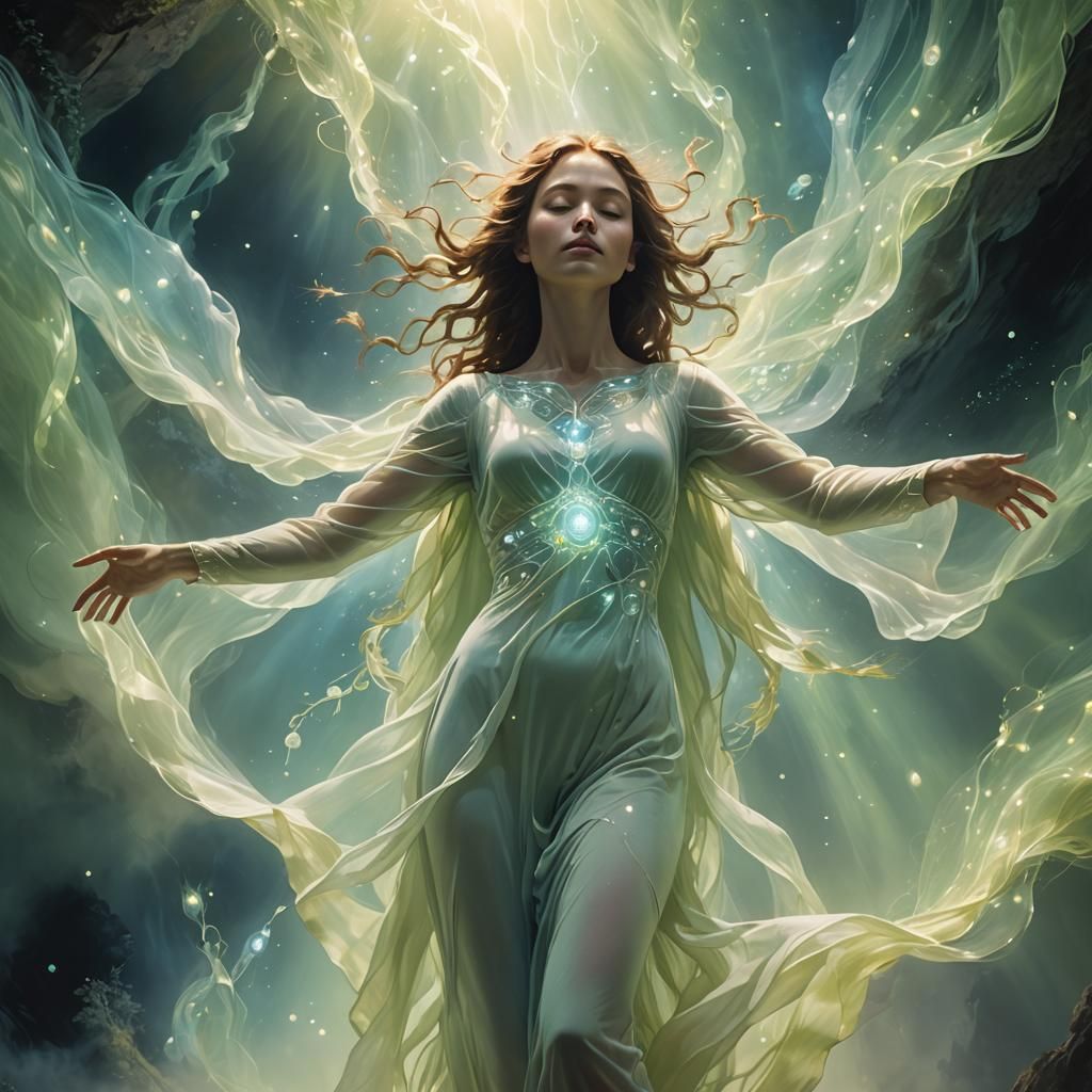 Luminous Figure in Out-of-Body Experience