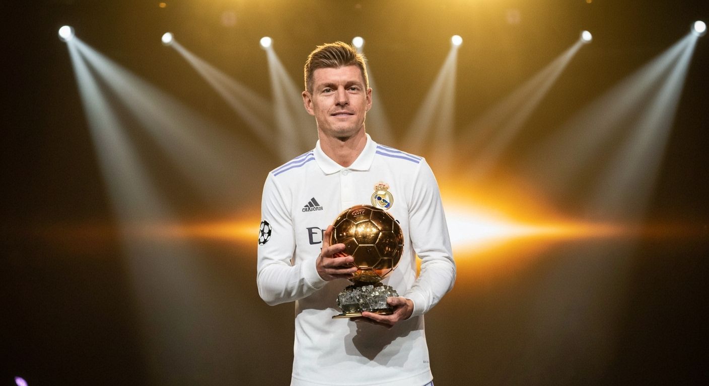 Tony Kroos Receives Ballon d'Or in 2024