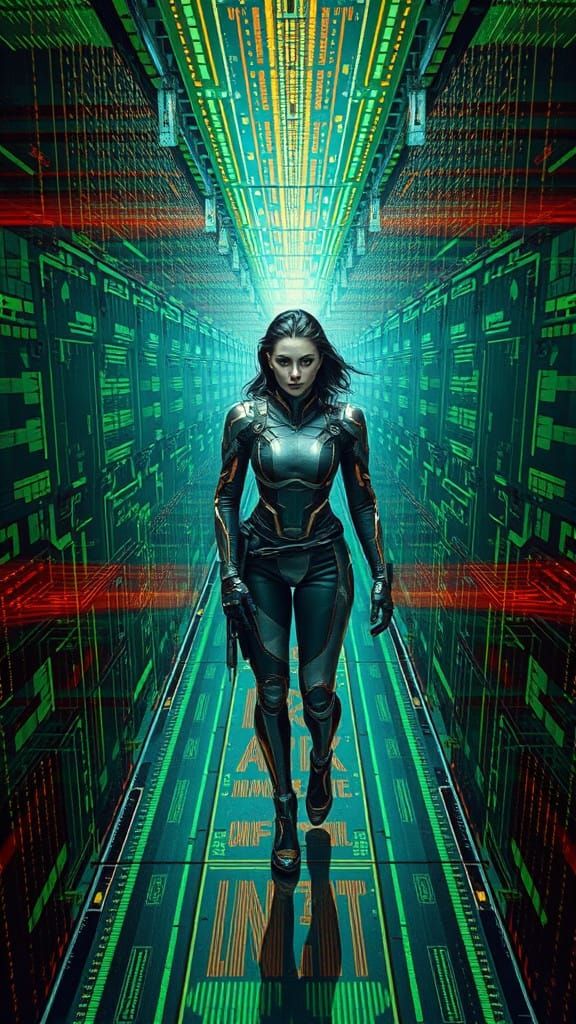 Intruder Alert, Neon Metropolis Maze