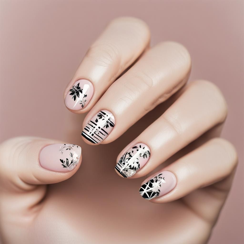 AI Generated Nail Art