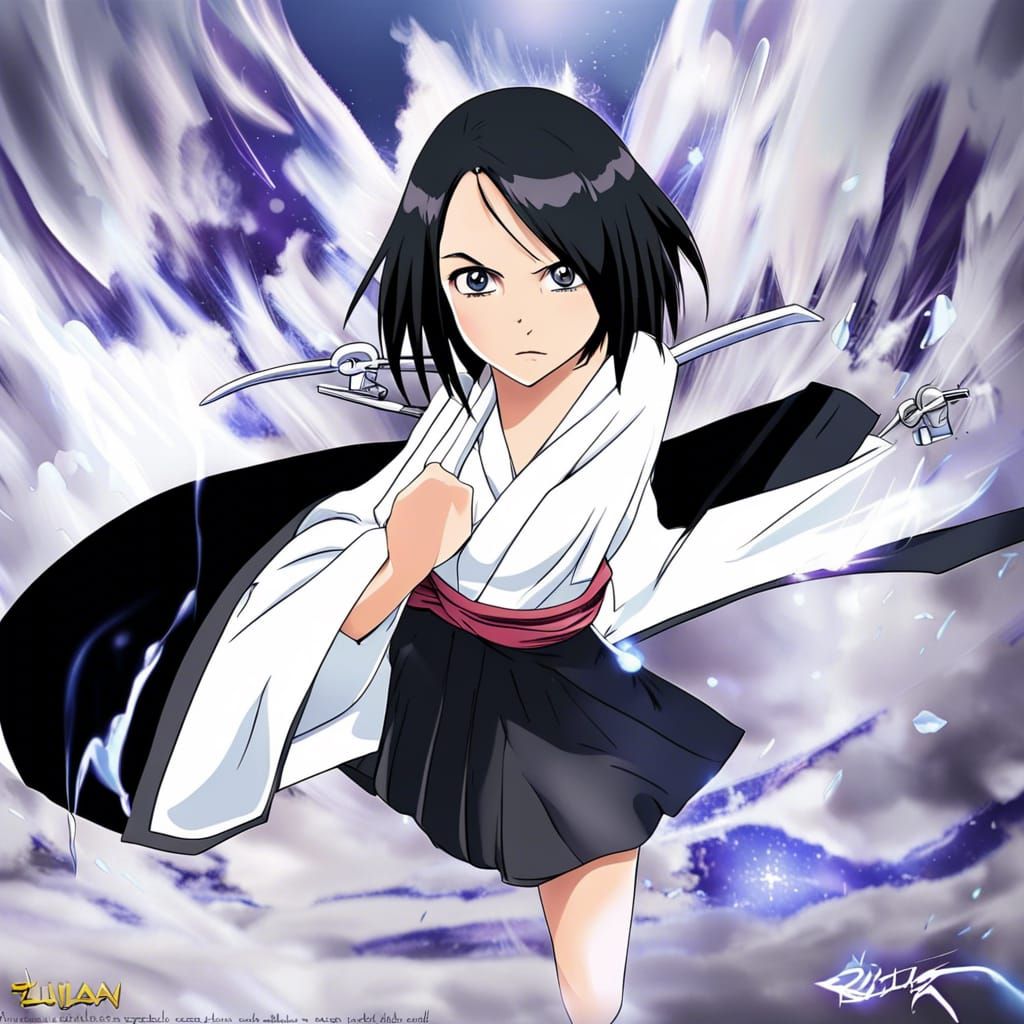 Bailee Madison as Rukia Kuchiki: Anime Style