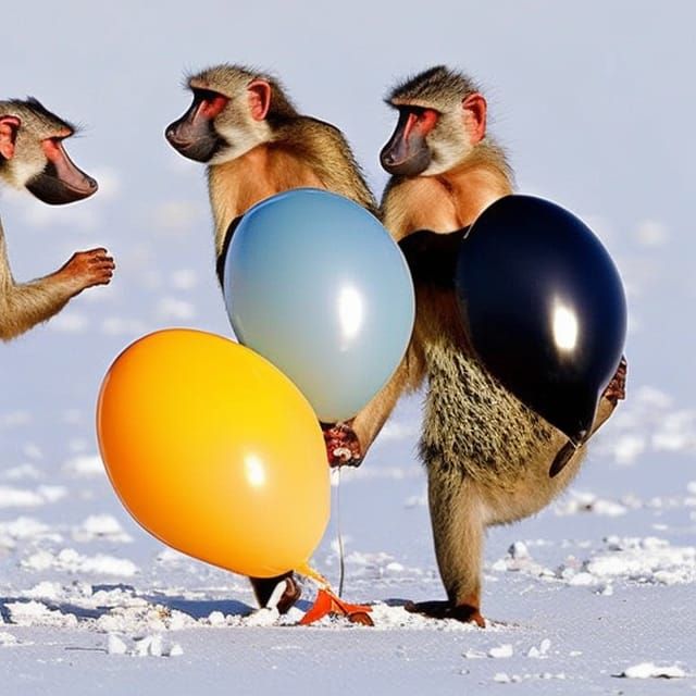 Bacon, Beer, Birds, and Baboons: An AI Interpretation