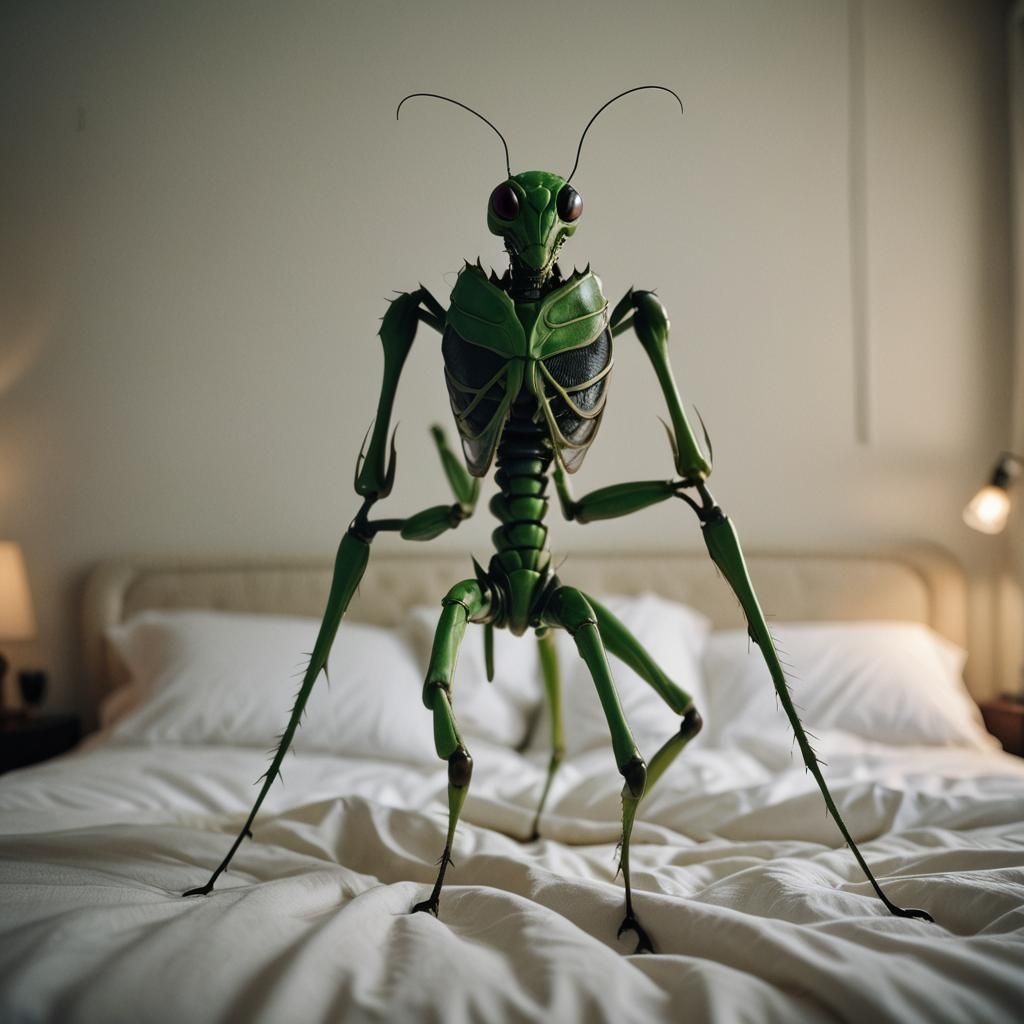 Horrifying Sleep Paralysis Demon in Dream World