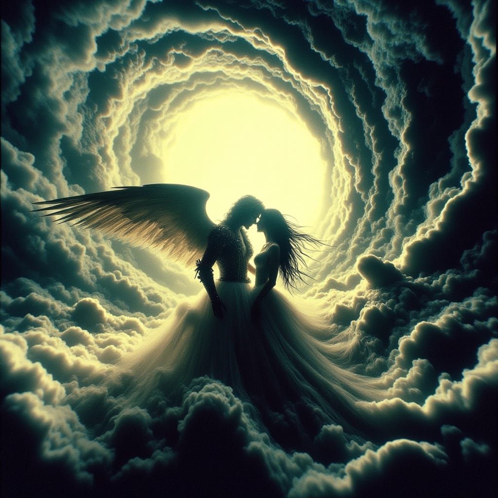 Majestic Wind Gods Emerge from Turbulent Tornado