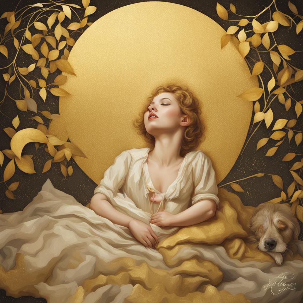 Golden Slumbers: A Dreamy Conceptual Design