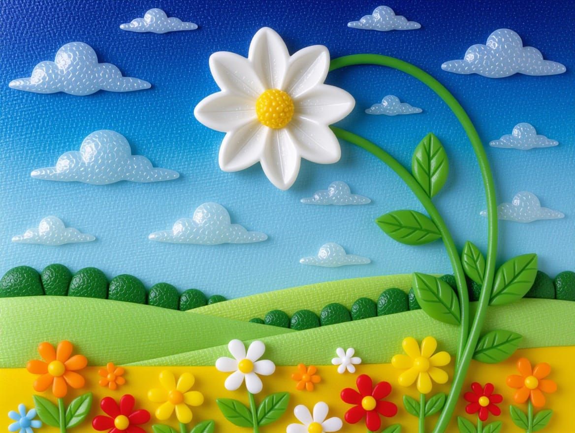 Fading into Fantasy Gum Sculpture