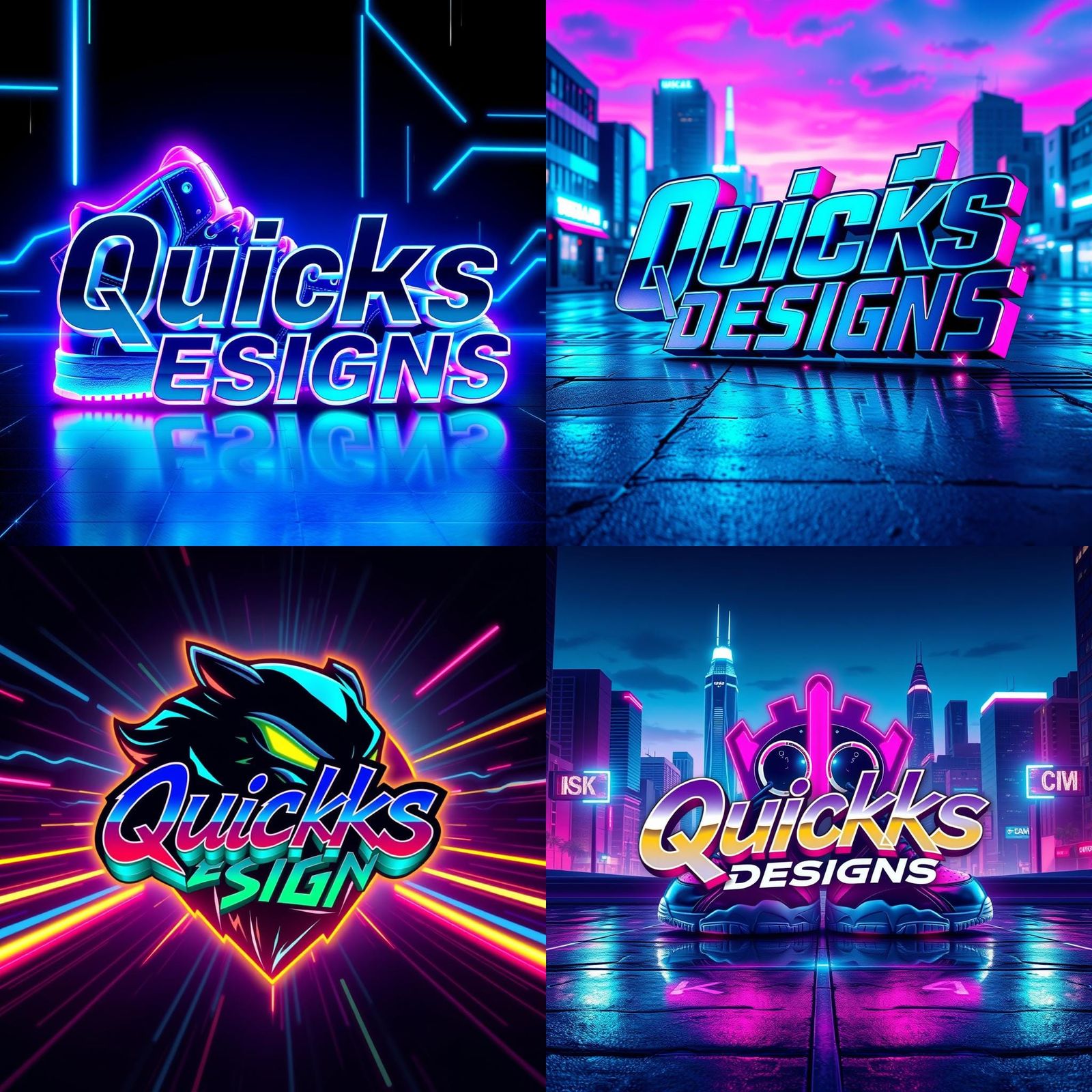 Neon Hype Beast Sneakerhead Discord Banner