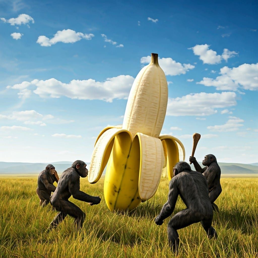 Australopithecus and the Great Banana Monolith