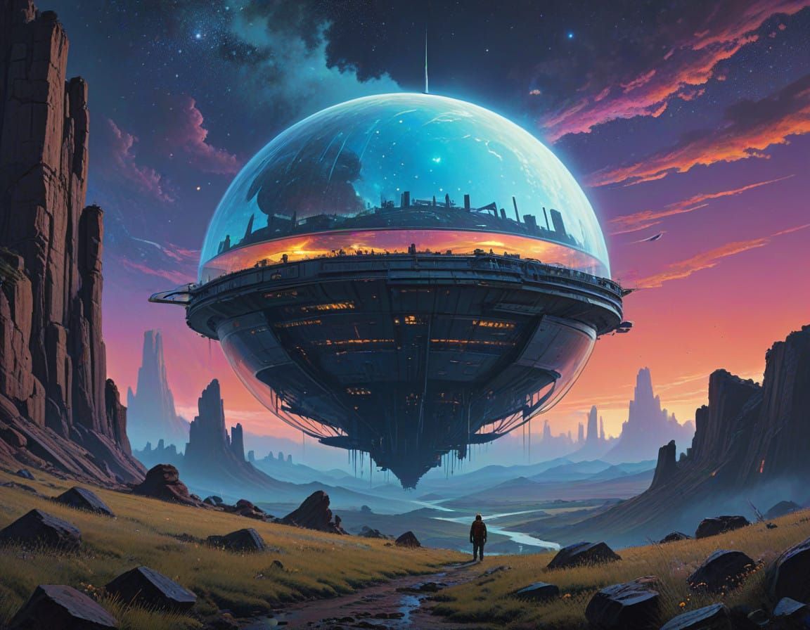 Ethereal Being at Cosmic Horizon