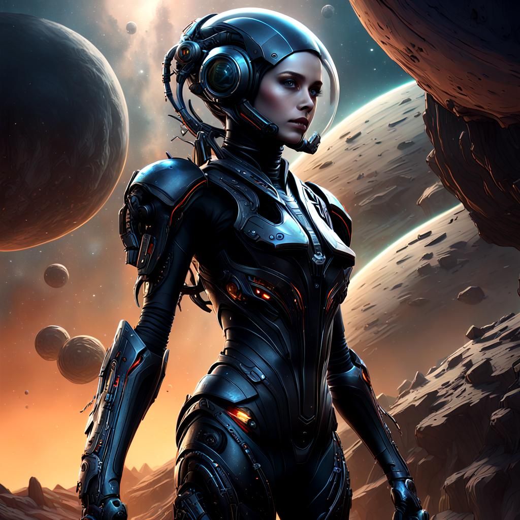 Zsazia is a silicon based alien lifeform. Beautiful, telepat...