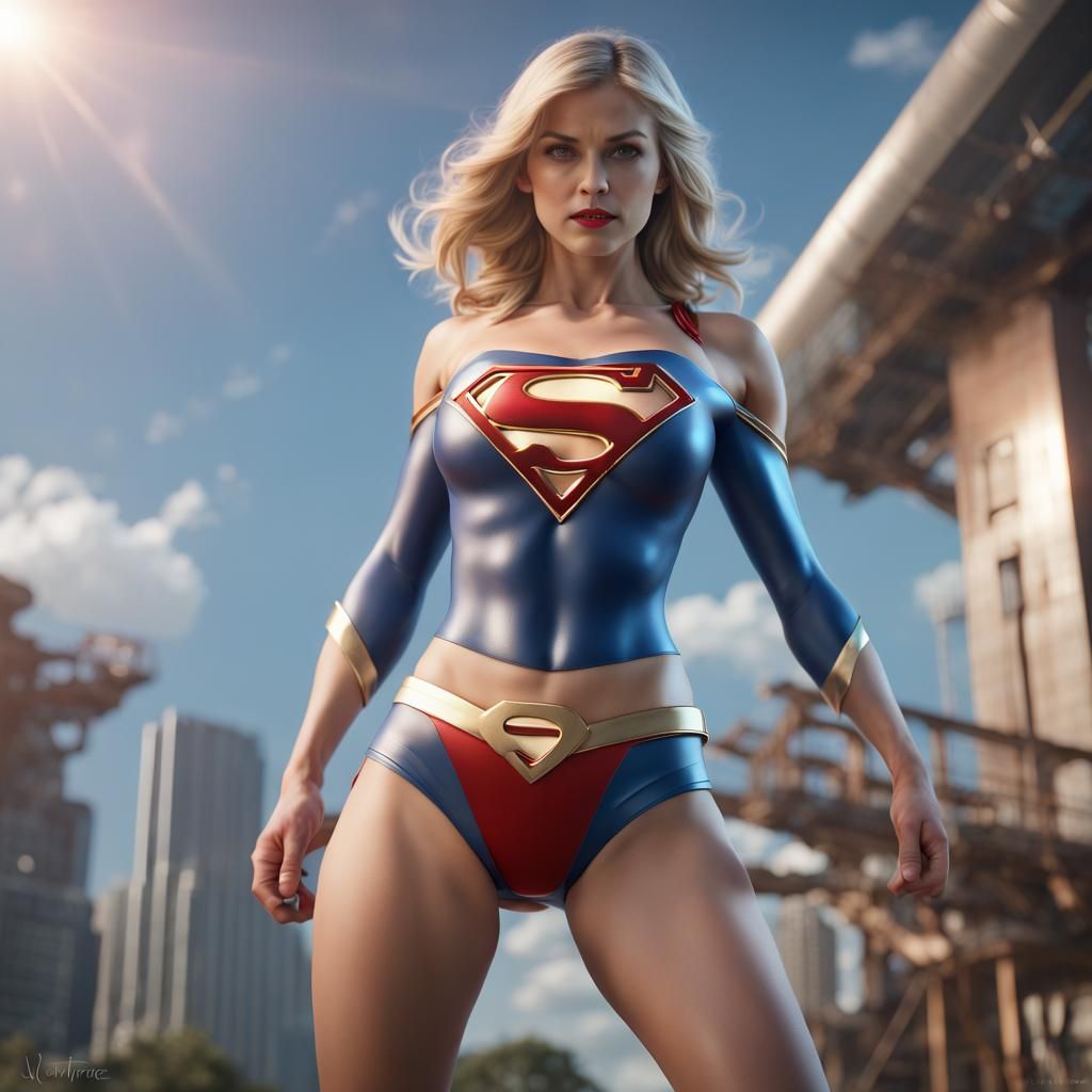 Supergirl in Bikini