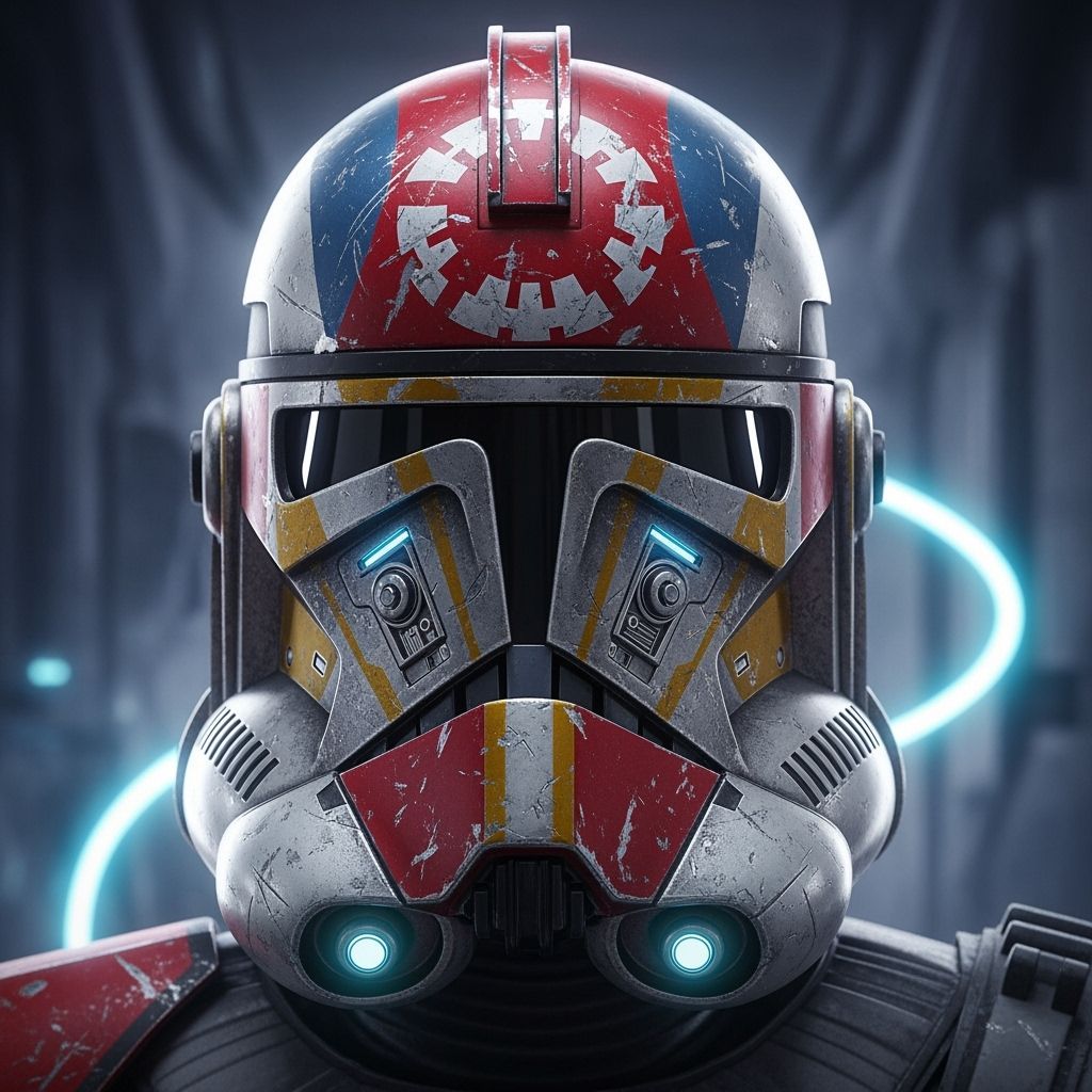 Star-Lord Inspired Clone Trooper Helmet