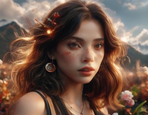 AI Generated Character with LORA Weights