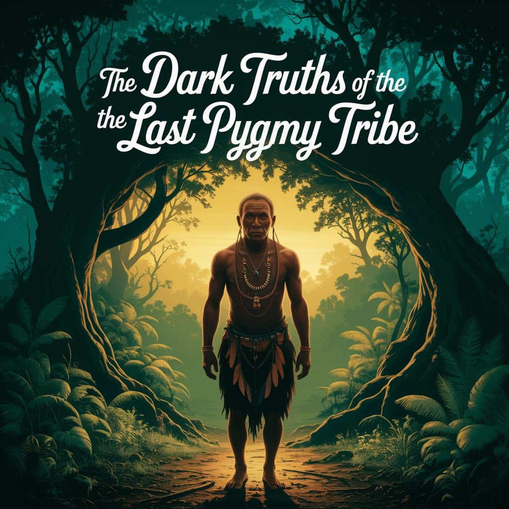 Pygmy Elder in Emerald Forest at Sunset