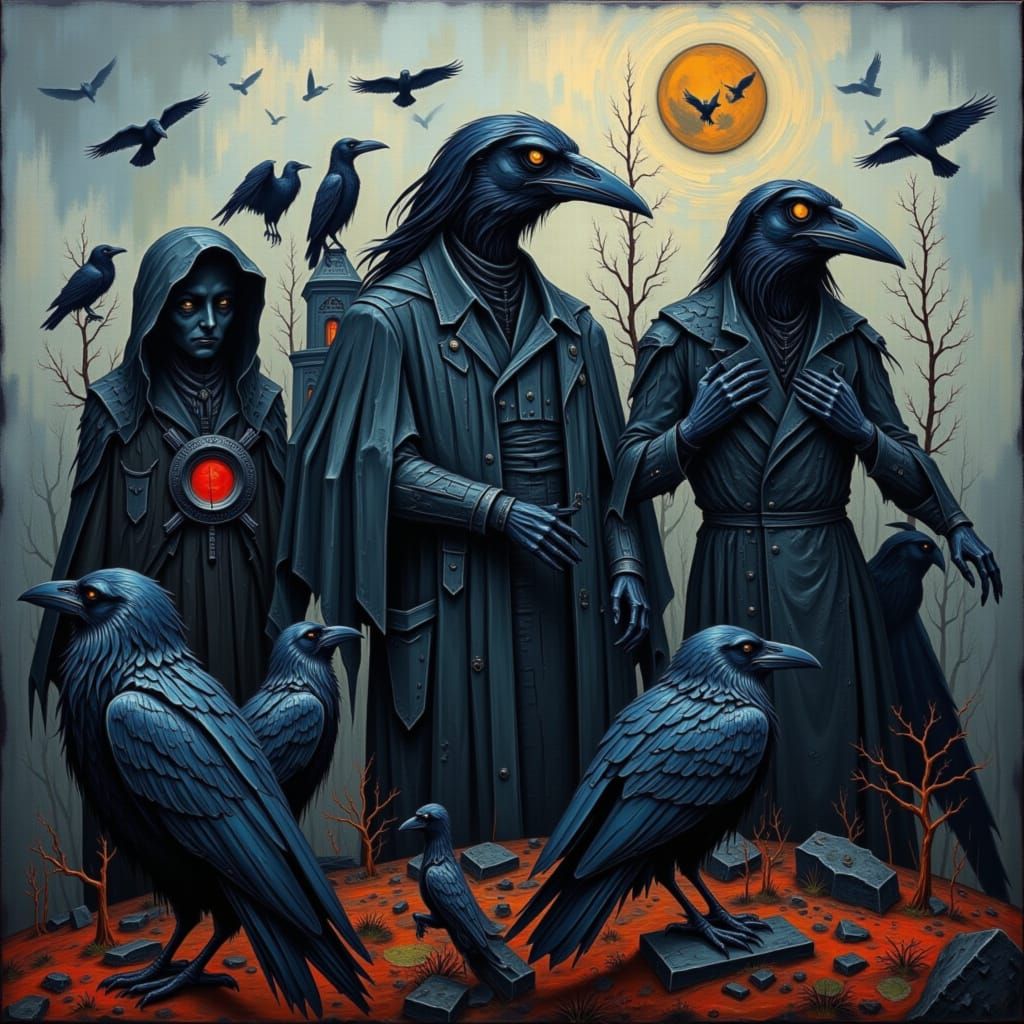 A Murder of Crows: Mysterious Flock