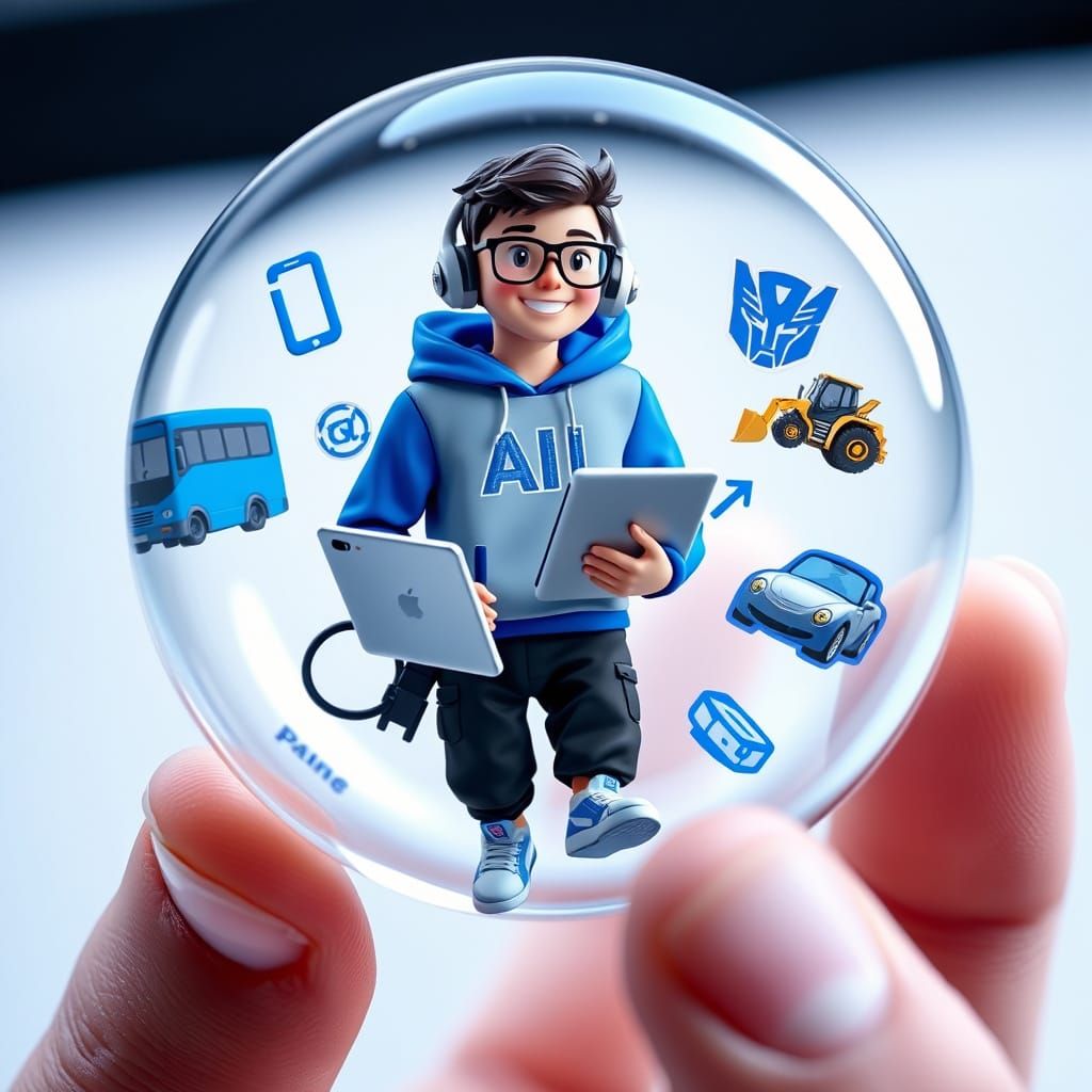 Surreal Futuristic Toy Capsule Unveils Chibi Tech Icon