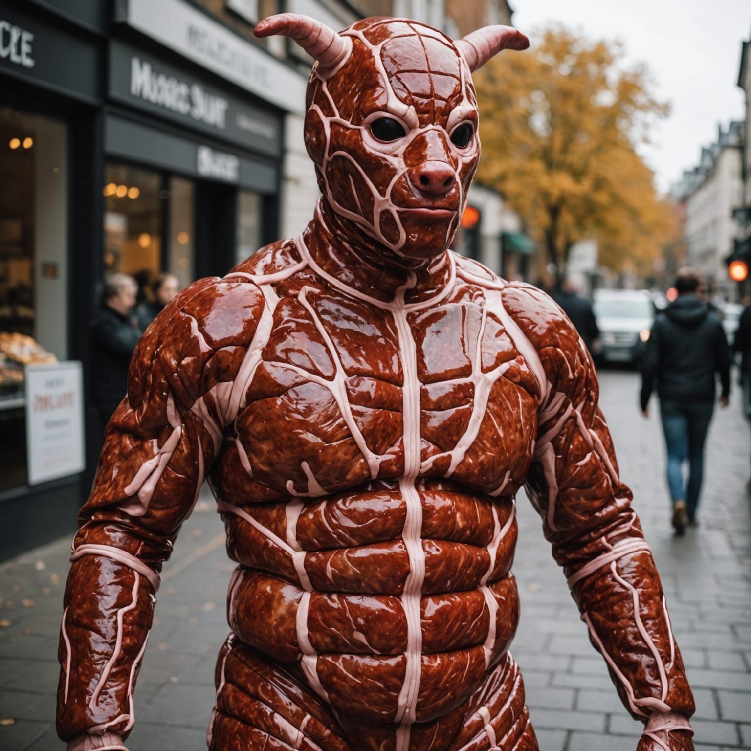 Disturbing Meat Suit Concept Art