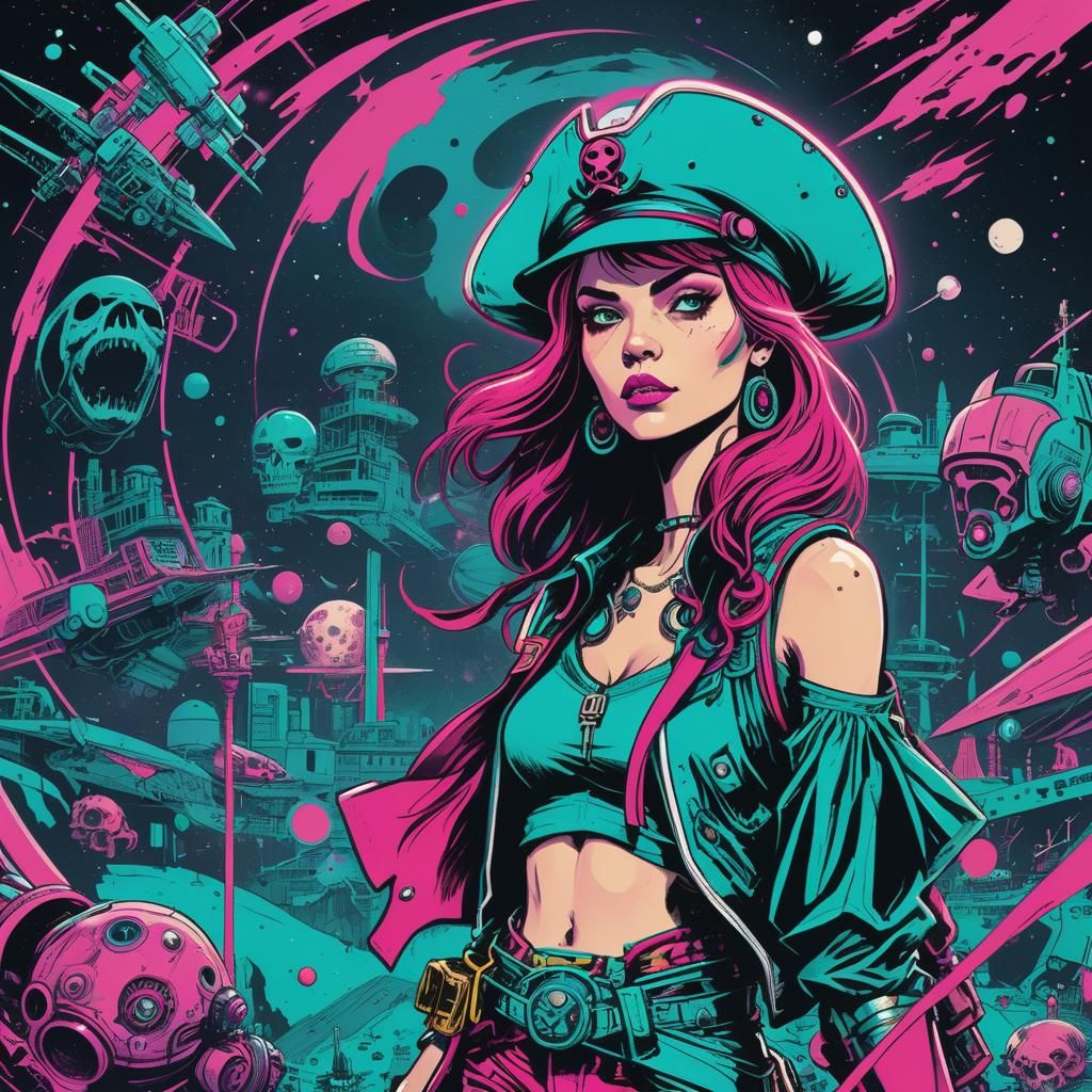 Комикс Космические пираты