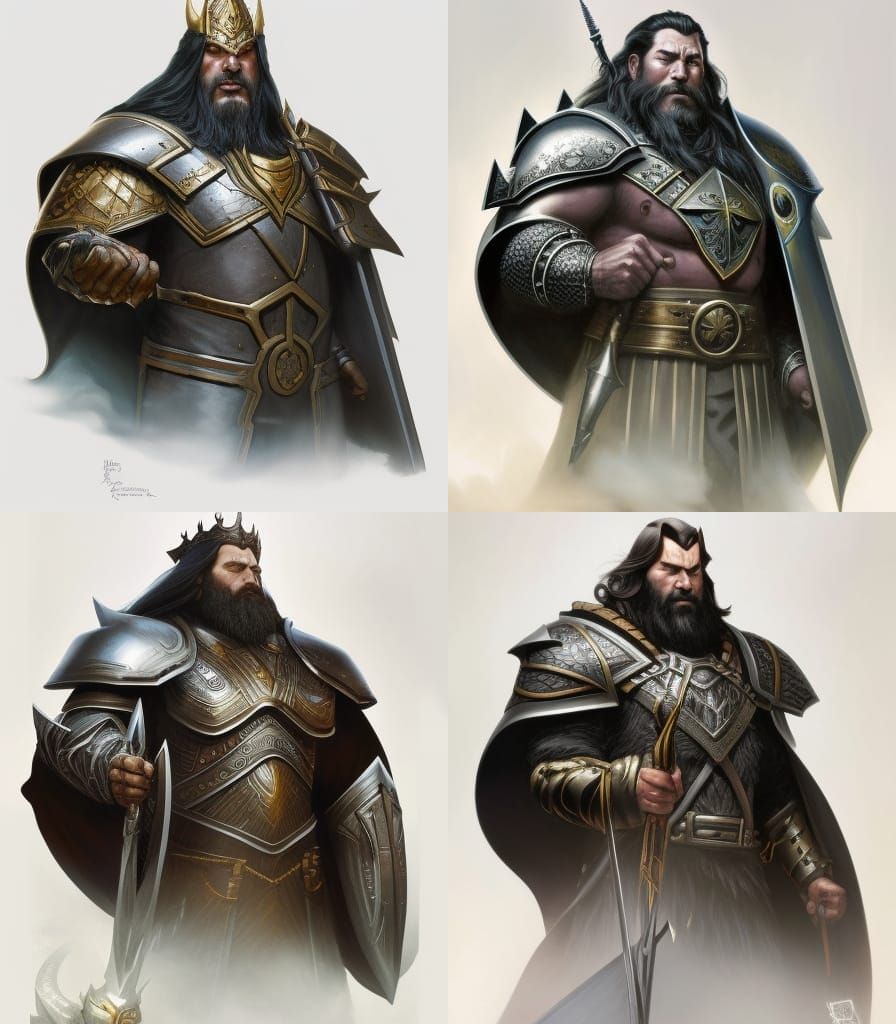 A guergar dark dwarf king, gothic black iron crown and armour head and shoulders portrait, 8k resolution concept art por...