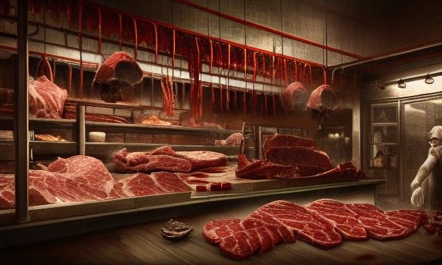 Sinister Meat Shop: Epic Cinematic Butchery Scene