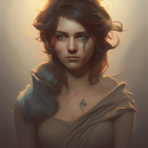 Pied Piper Portrait in Artstation Style